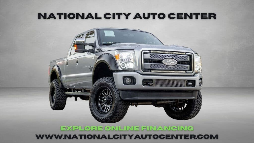 2015 Ford F-250 Super Duty Platinum Crew Cab 4WD