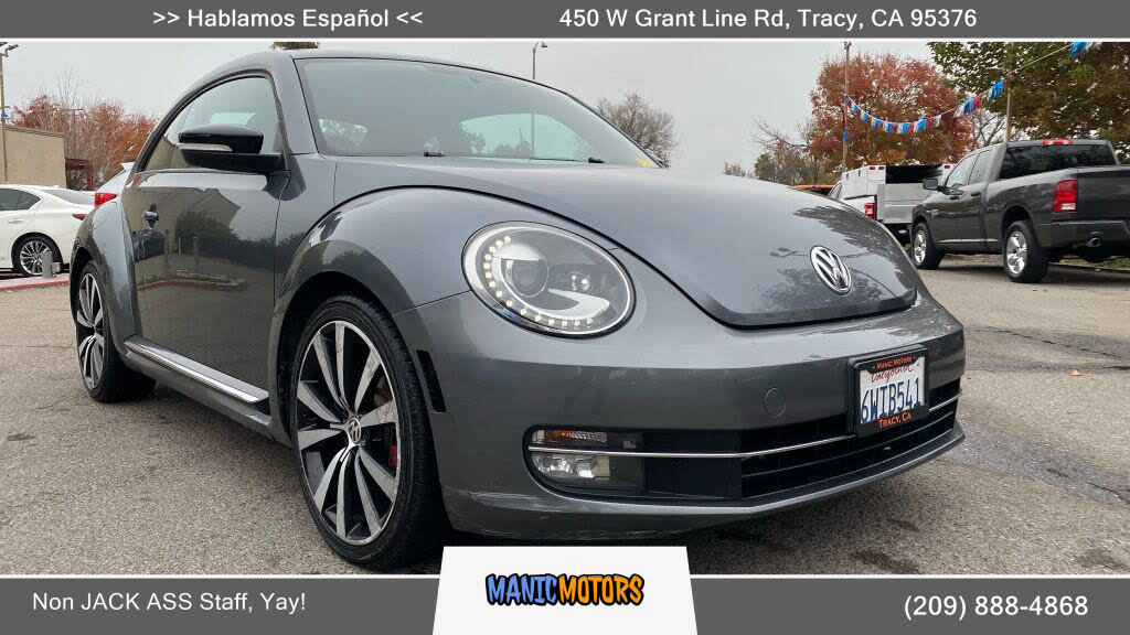 2012 Volkswagen Beetle Turbo with Sunroof, Sound, and Navigation