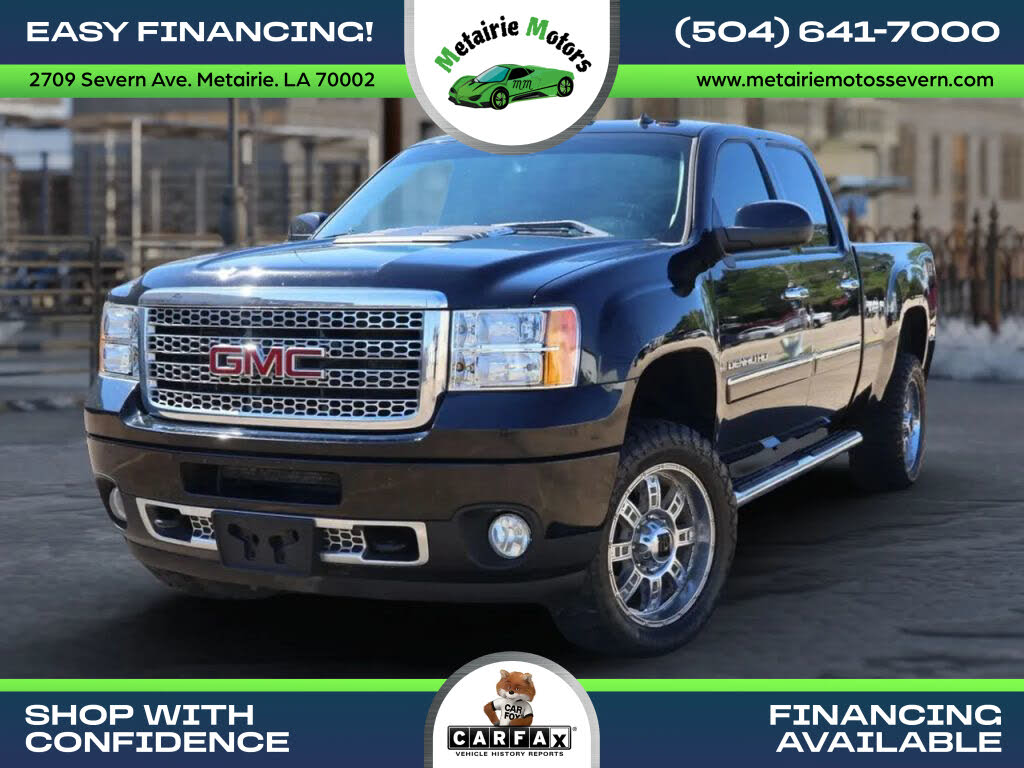 2013 GMC Sierra 2500HD Denali Crew Cab SB 4WD