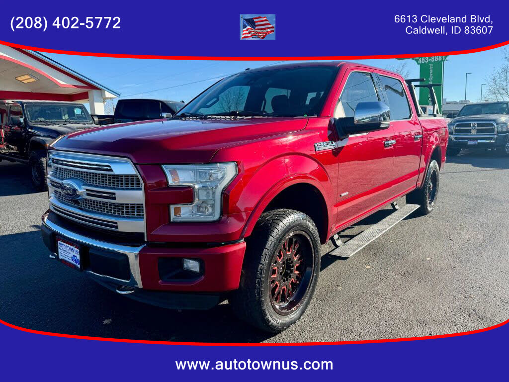 2015 Ford F-150 Platinum SuperCrew 4WD