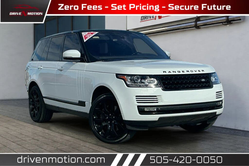 2015 Land Rover Range Rover V8 Supercharged 4WD