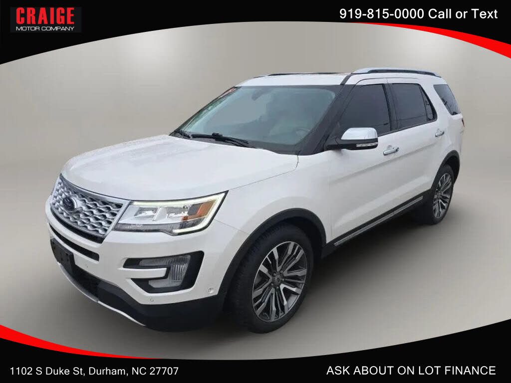 2017 Ford Explorer Platinum AWD