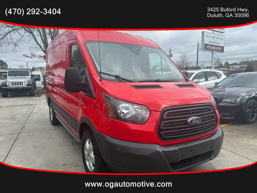 2018 Ford Transit Cargo 250 4dr SWB Medium Roof Cargo Van with Dual Sliding Side Doors