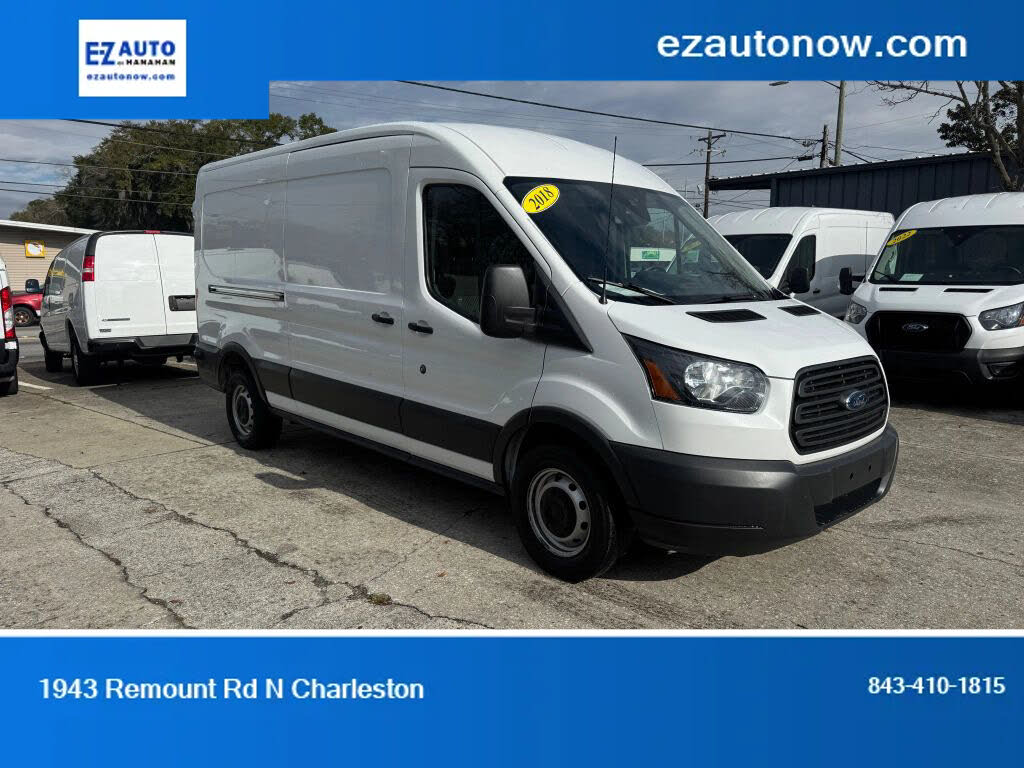 2018 Ford Transit Cargo 250 3dr LWB Medium Roof Cargo Van with Sliding Passenger Side Door