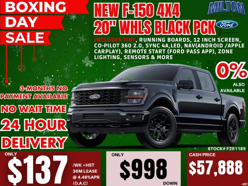 2025 Ford F-150 STX 4dr SuperCrew 4WD