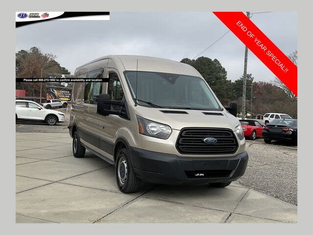 2018 Ford Transit Cargo 250 3dr LWB Medium Roof Cargo Van with Sliding Passenger Side Door