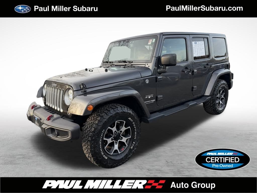 2018 Jeep Wrangler JK Unlimited Sahara 4WD