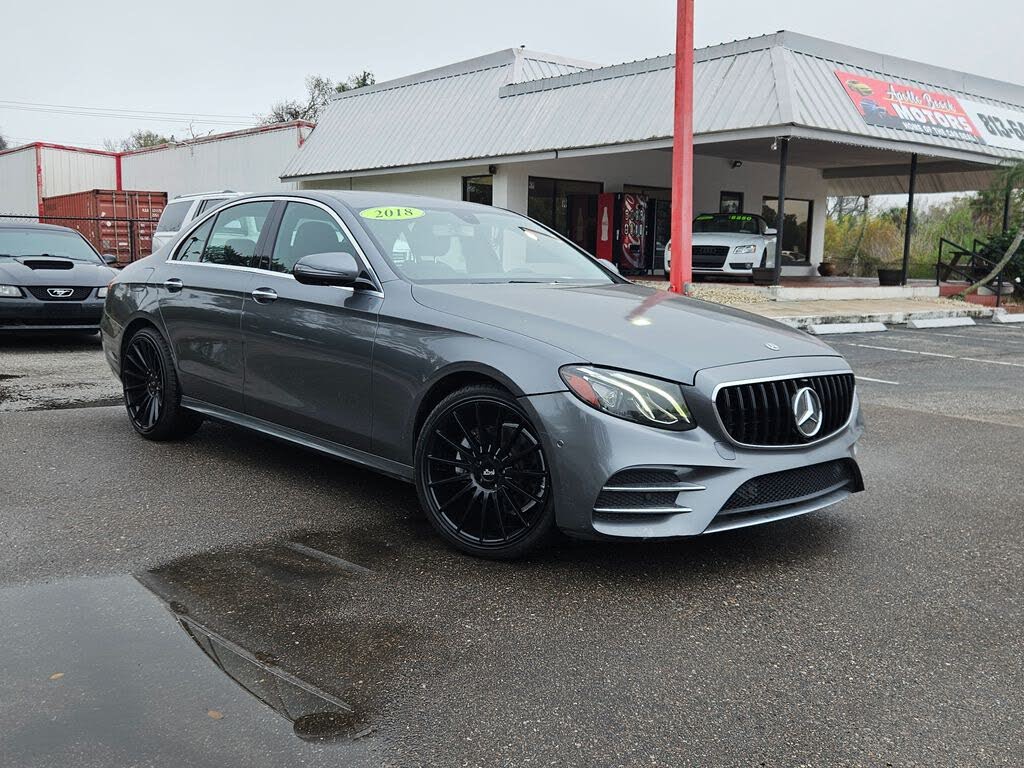 2018 Mercedes-Benz E-Class E 300 4MATIC Sedan AWD
