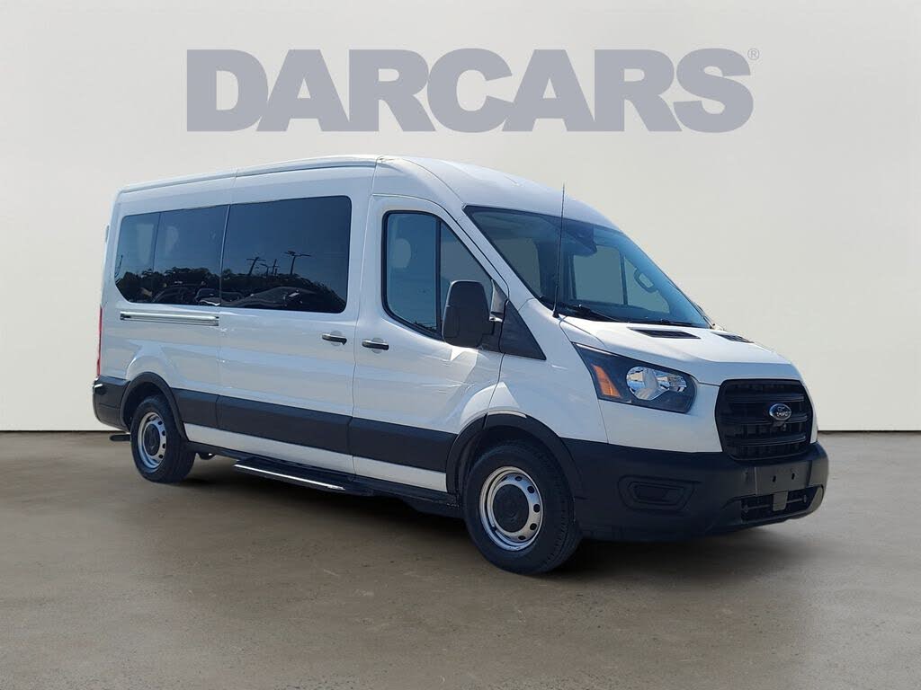 2020 Ford Transit Passenger 350 XL Medium Roof LWB RWD with Sliding Passenger-Side Door