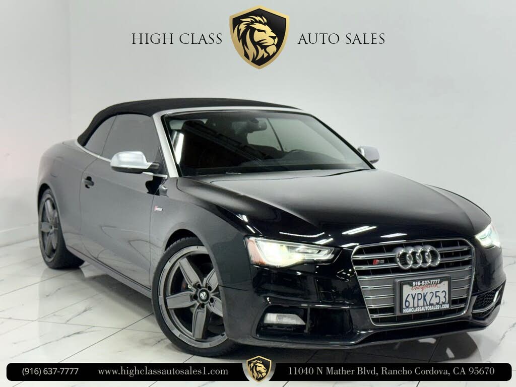 2013 Audi S5 3.0T quattro Premium Plus Cabriolet AWD