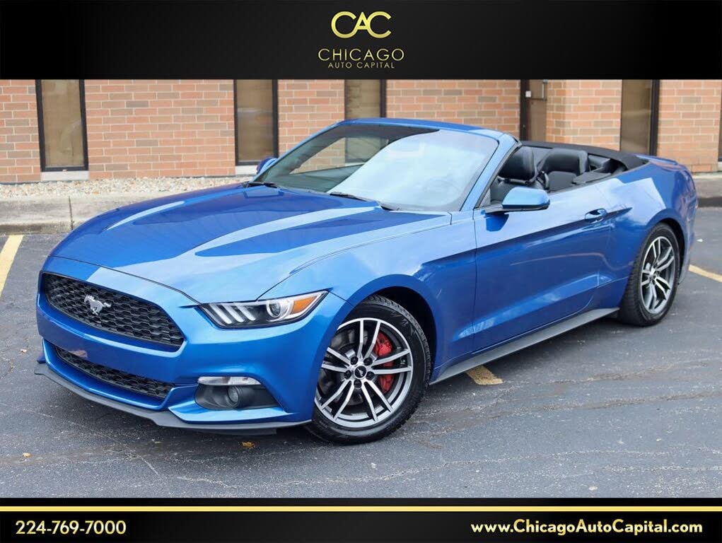 2017 Ford Mustang EcoBoost Premium Convertible RWD