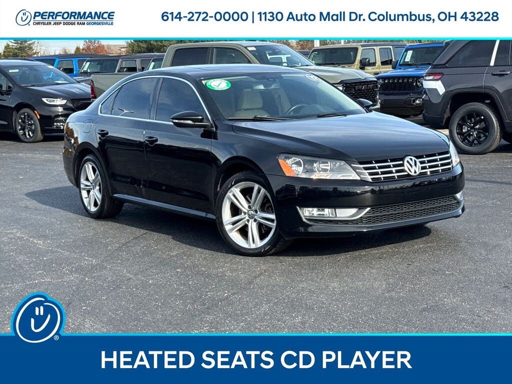 2012 Volkswagen Passat SE V6 with Sunroof