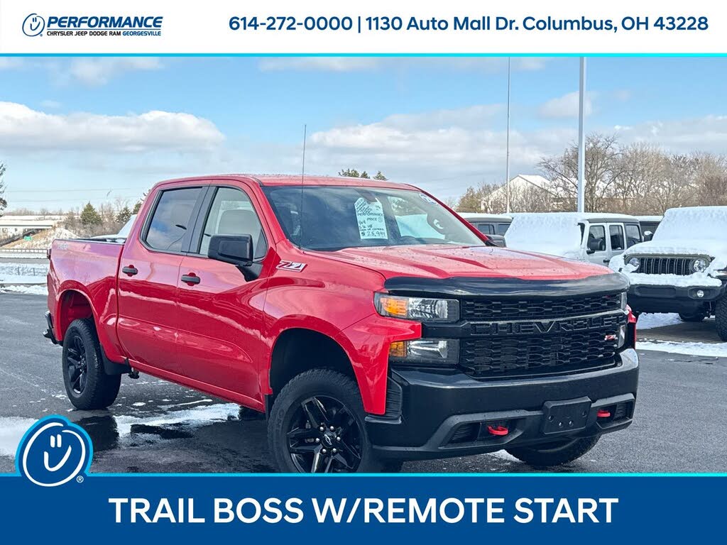 2020 Chevrolet Silverado 1500 Custom Trail Boss Crew Cab 4WD