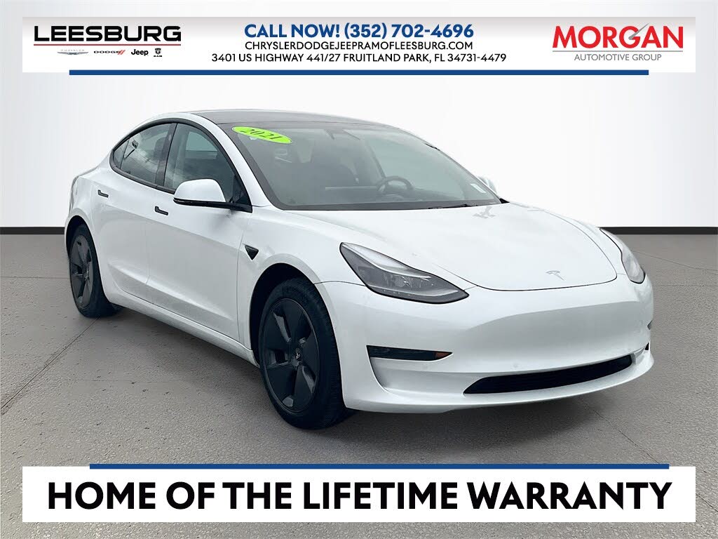 2021 Tesla Model 3 Standard Range Plus RWD