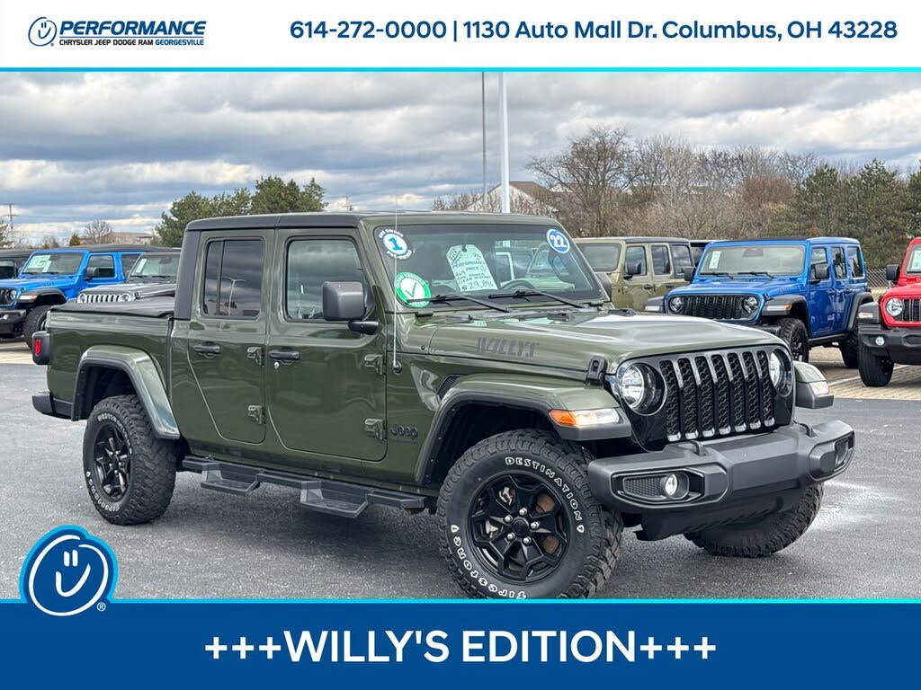 2022 Jeep Gladiator Willys Crew Cab 4WD