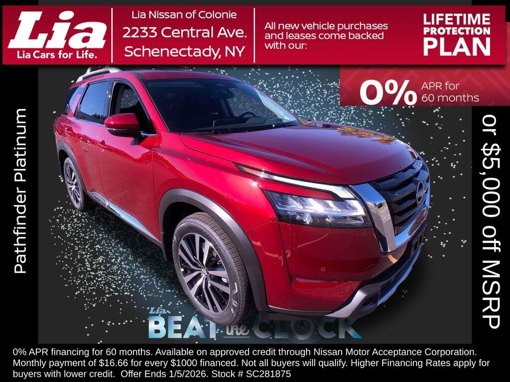 2025 Nissan Pathfinder Platinum 4WD