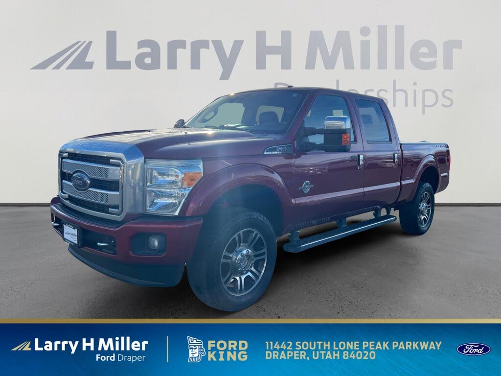 2015 Ford F-350 Super Duty Platinum Crew Cab 4WD