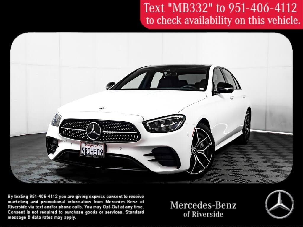 2022 Mercedes-Benz E-Class E 350 RWD