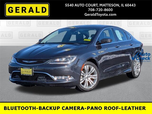 2016 Chrysler 200 C Sedan FWD