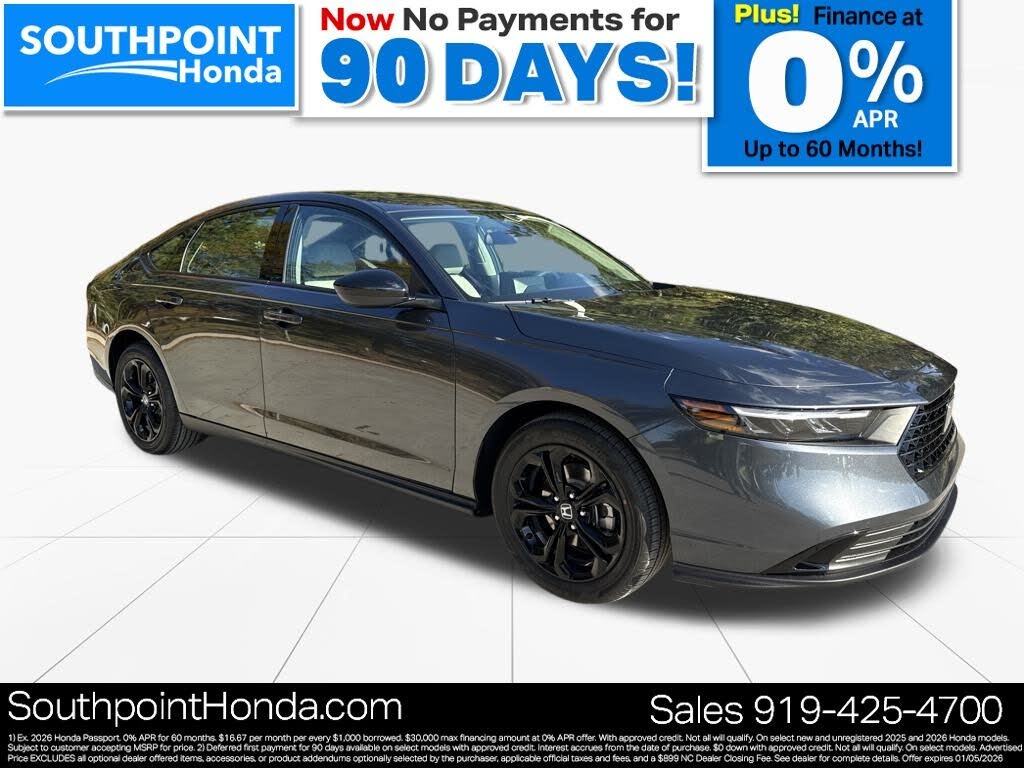 2025 Honda Accord SE FWD
