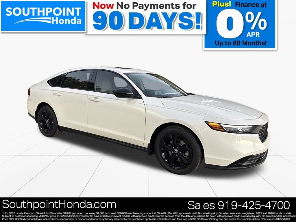 2025 Honda Accord SE FWD