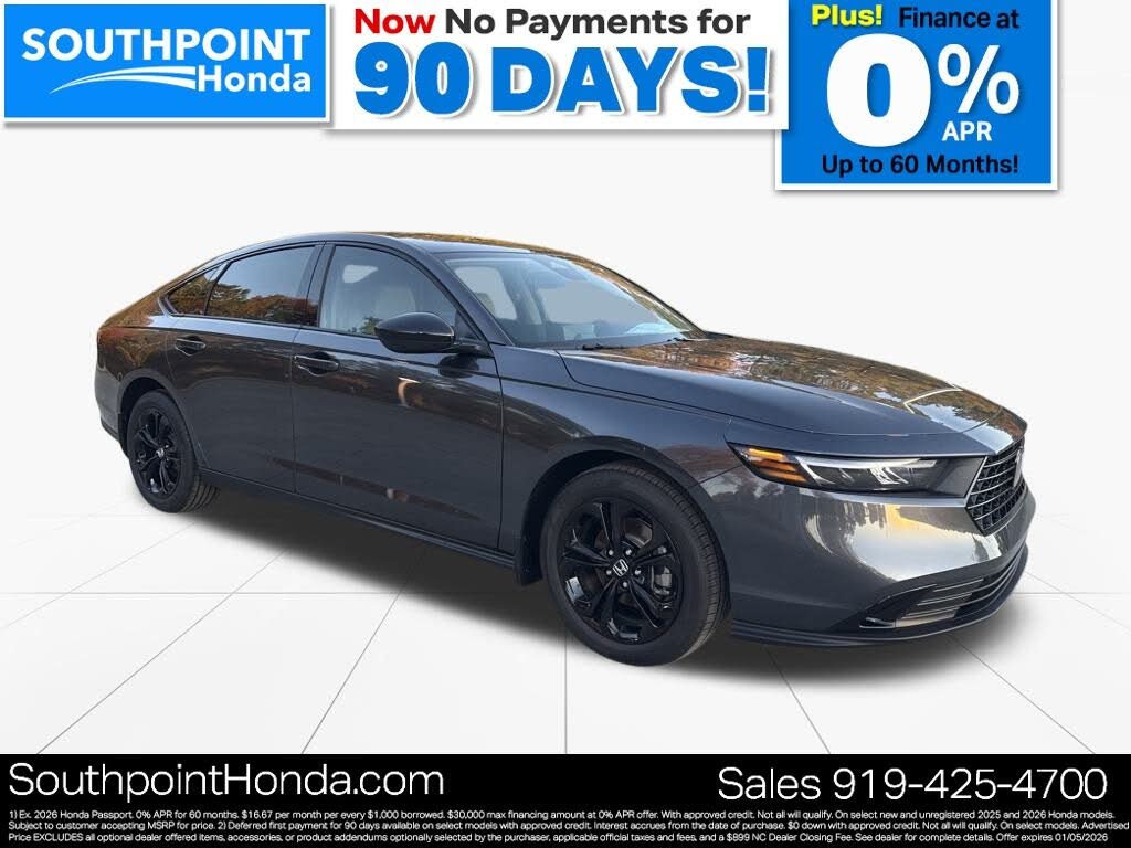 2025 Honda Accord SE FWD