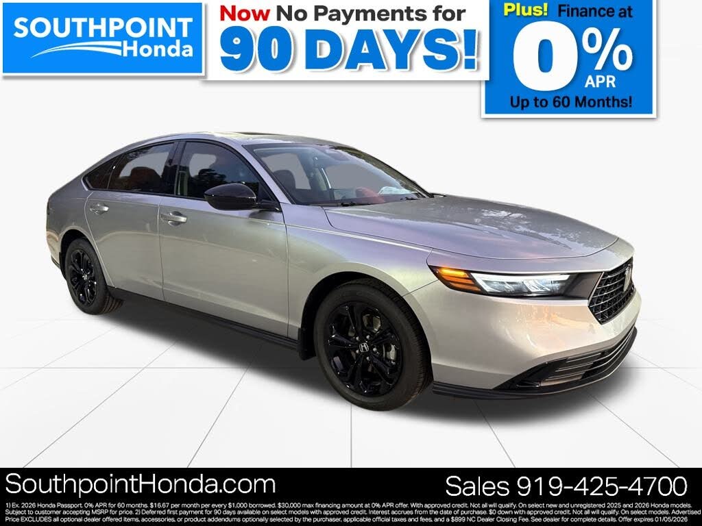 2025 Honda Accord SE FWD