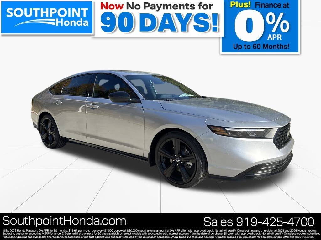 2025 Honda Accord Hybrid Sport-L FWD