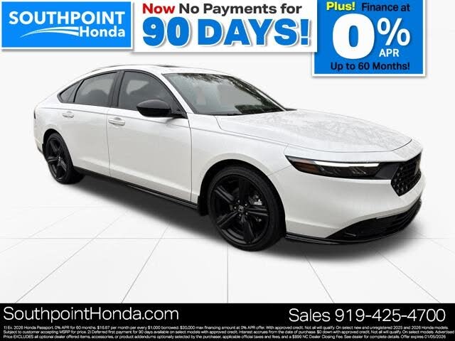 2025 Honda Accord Hybrid Sport-L FWD