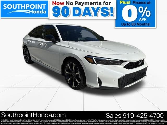 2025 Honda Civic Hybrid Sport Touring Sedan FWD