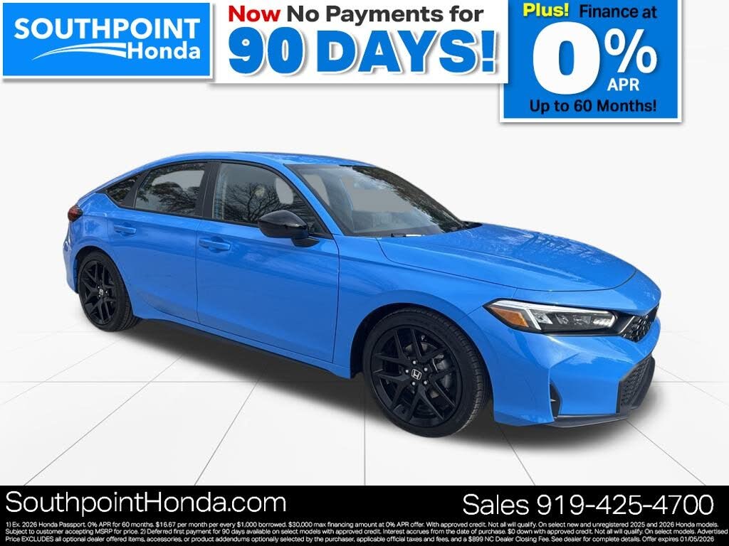 2026 Honda Civic Hatchback Sport FWD