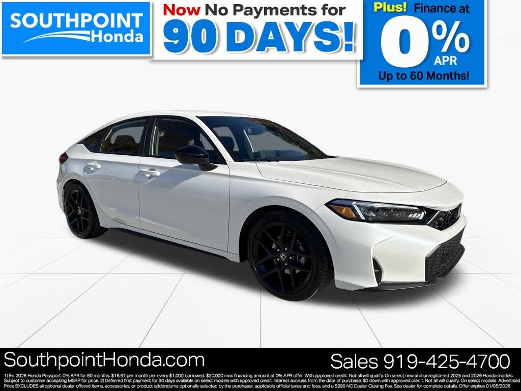 2026 Honda Civic Hatchback Sport FWD