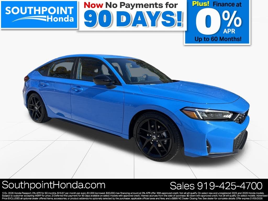 2026 Honda Civic Hatchback Sport FWD