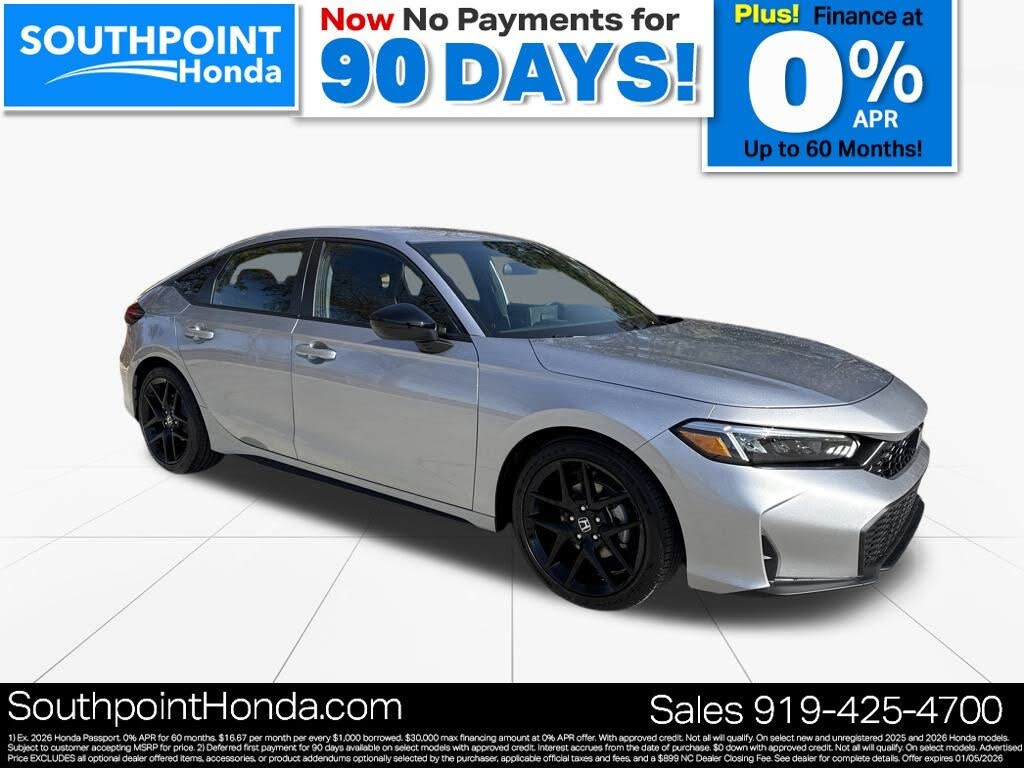 2026 Honda Civic Hatchback Sport FWD