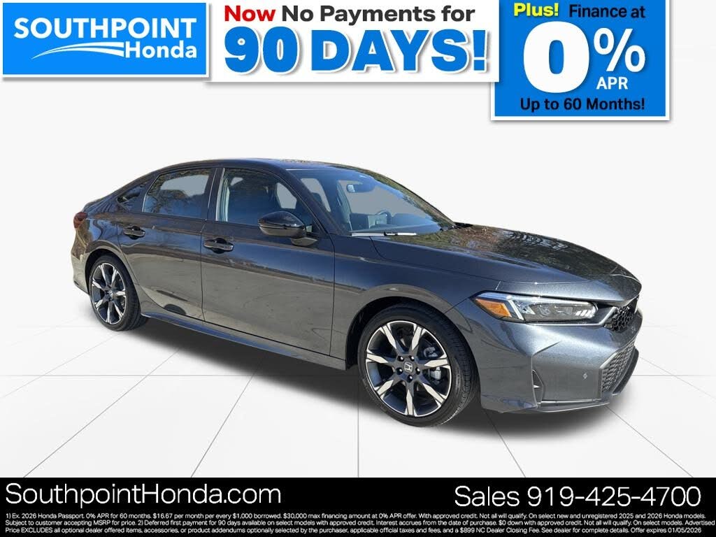 2026 Honda Civic Hybrid Sport Touring Sedan FWD