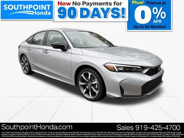 2026 Honda Civic Hybrid Sport Touring Sedan FWD