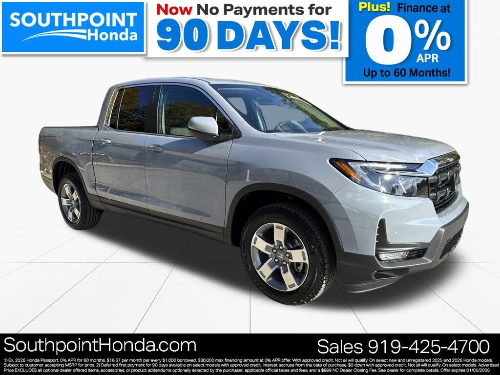 2026 Honda Ridgeline RTL AWD