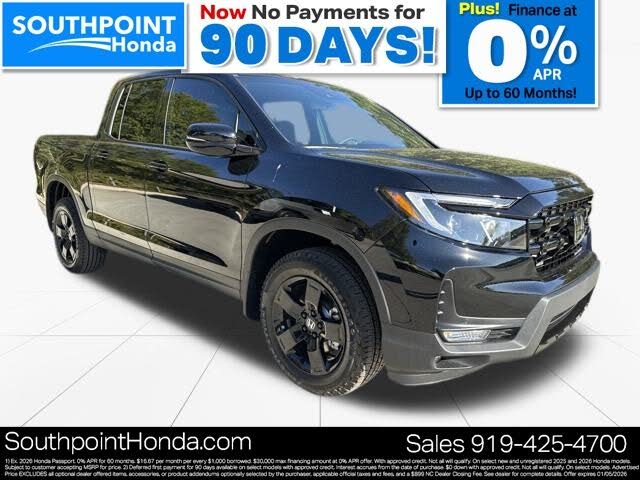 2026 Honda Ridgeline Black Edition AWD