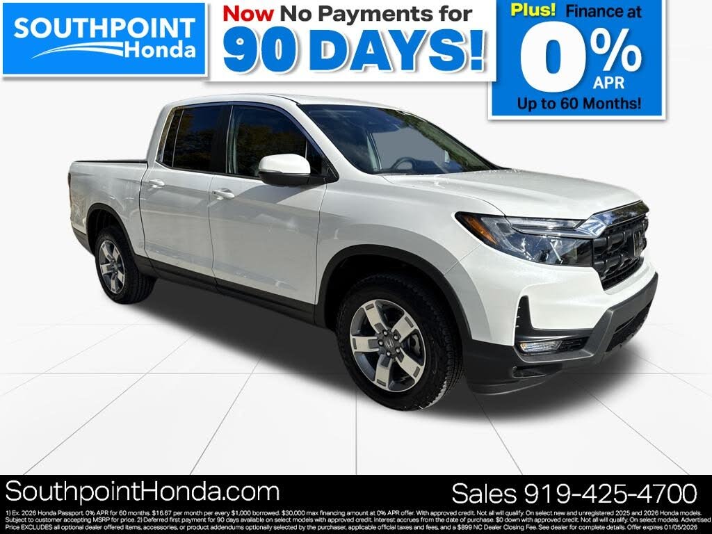 2026 Honda Ridgeline RTL AWD