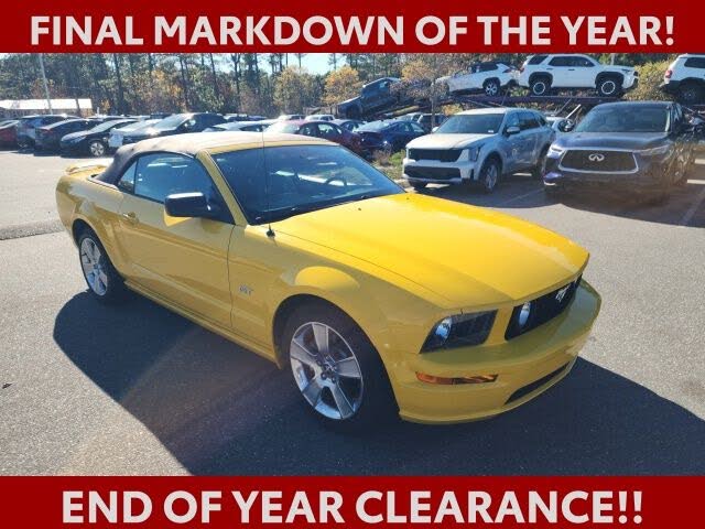 2006 Ford Mustang GT Deluxe Convertible RWD