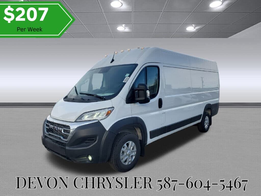 2025 RAM ProMaster 3500 Tradesman159 High Roof Extended Cargo Van FWD