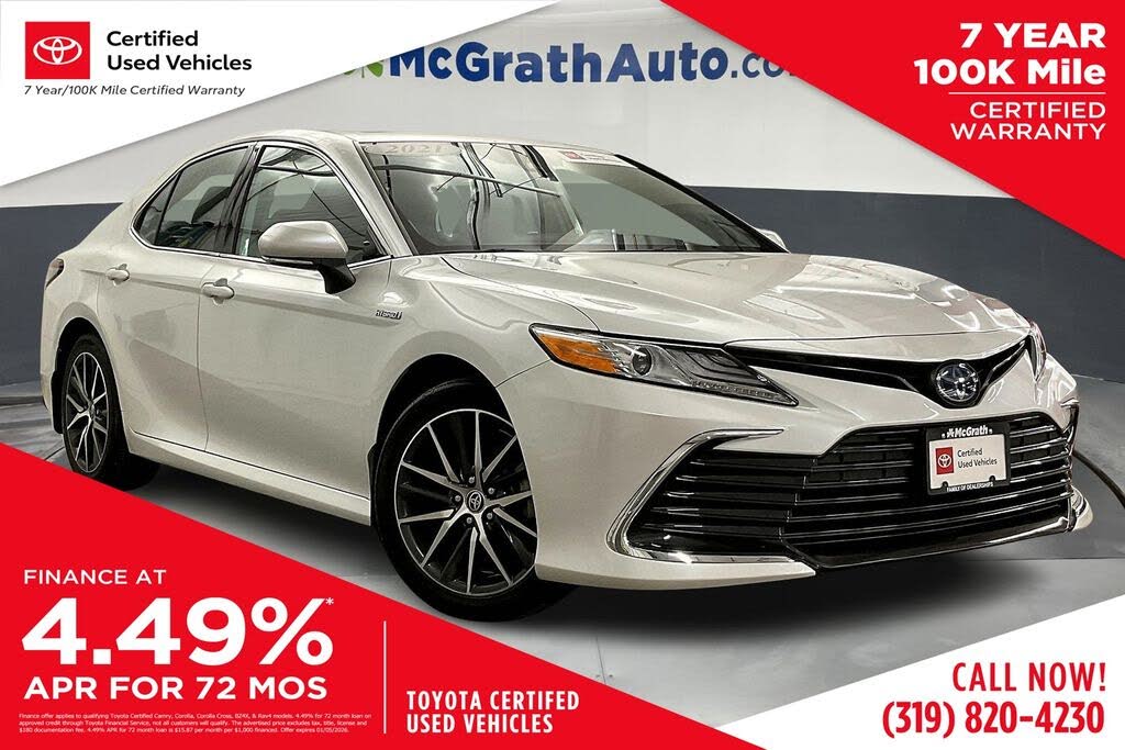 2021 Toyota Camry Hybrid XLE FWD