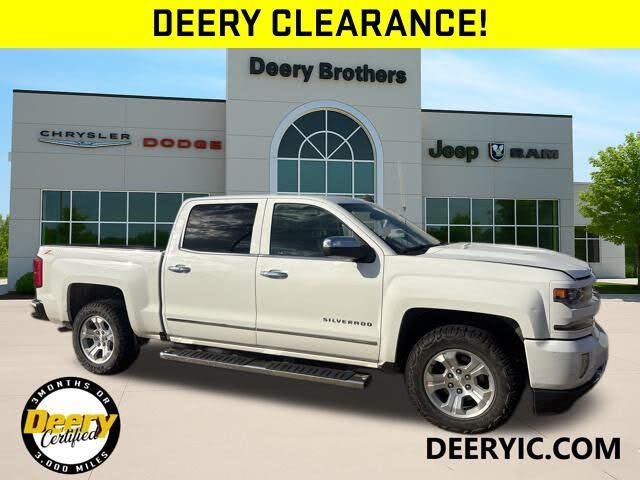 2016 Chevrolet Silverado 1500 LTZ Crew Cab 4WD