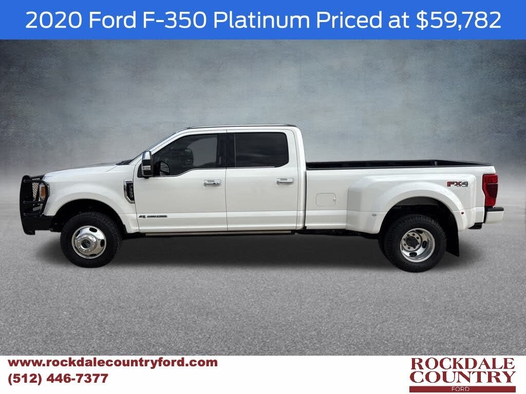 2020 Ford F-350 Super Duty Platinum Crew Cab LB DRW 4WD