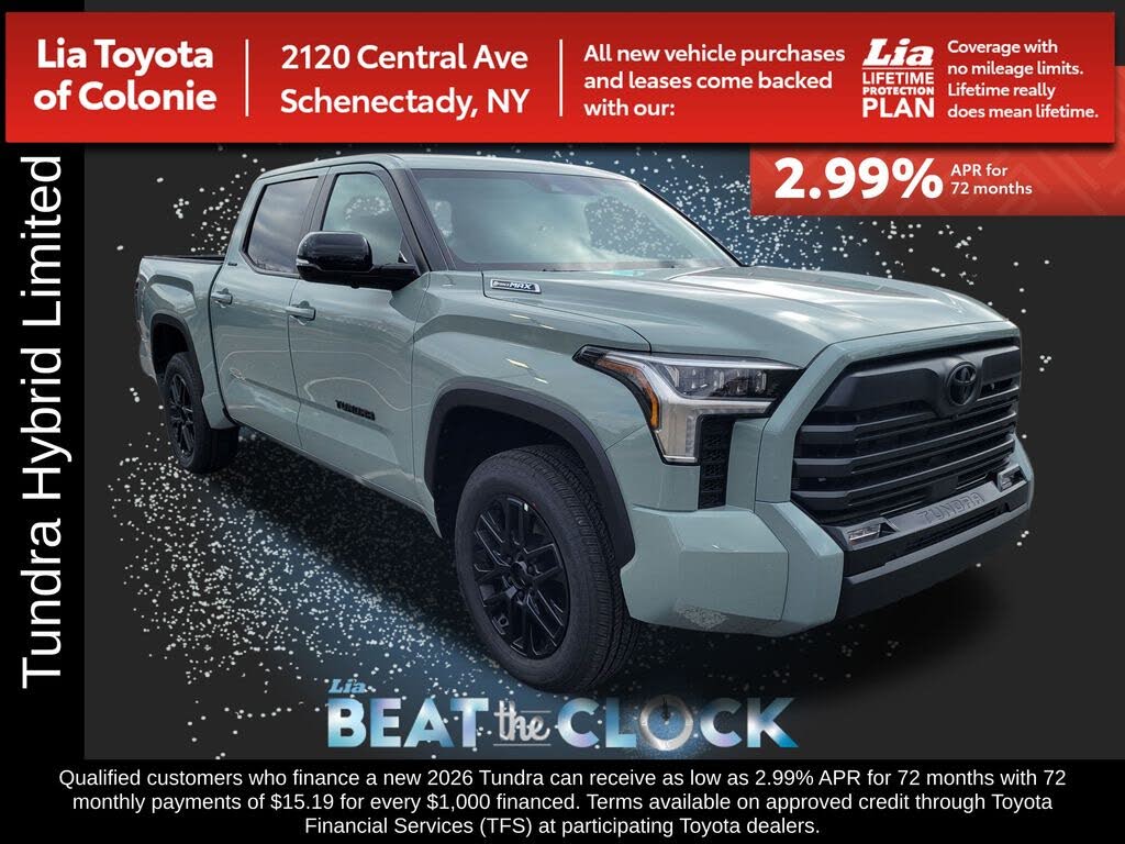 2026 Toyota Tundra Hybrid Limited HV CrewMax Cab 4WD