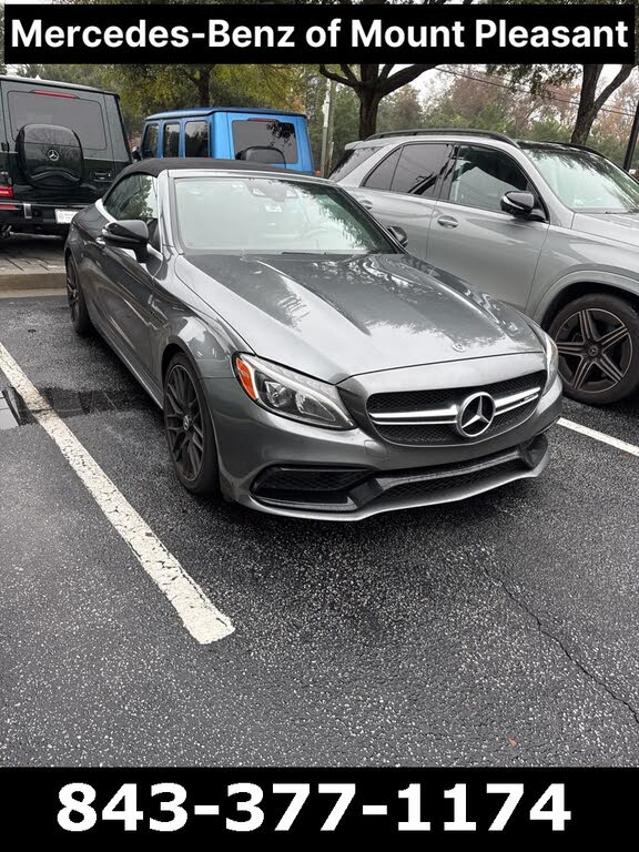 2018 Mercedes-Benz C-Class AMG C 63 Cabriolet RWD