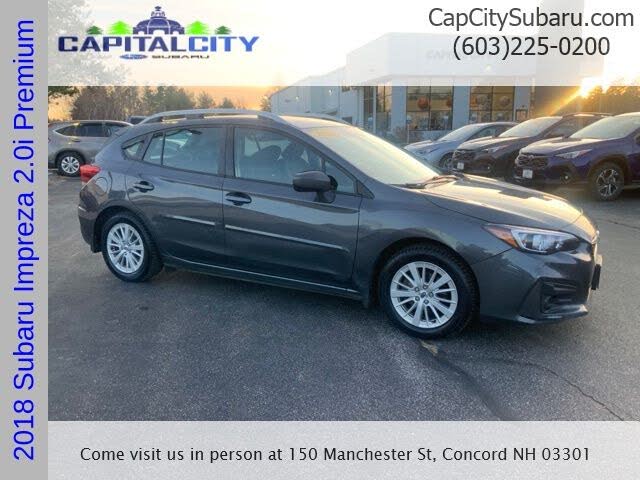 2018 Subaru Impreza 2.0i Premium Hatchback AWD