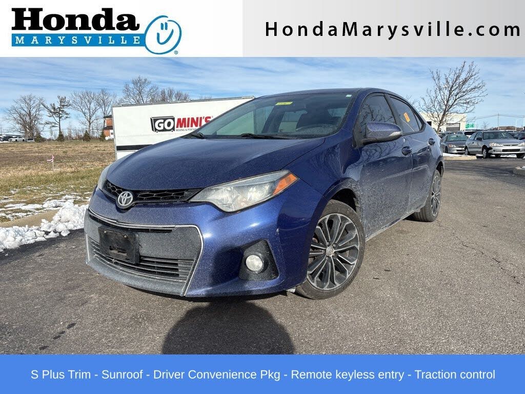 2016 Toyota Corolla S Plus
