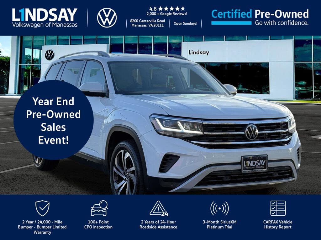 2022 Volkswagen Atlas V6 SEL 4Motion