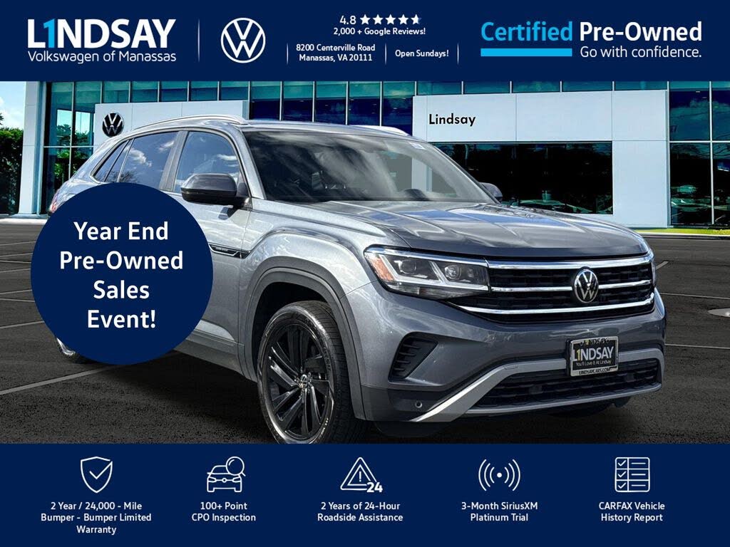 2022 Volkswagen Atlas Cross Sport V6 SE 4Motion AWD with Technology